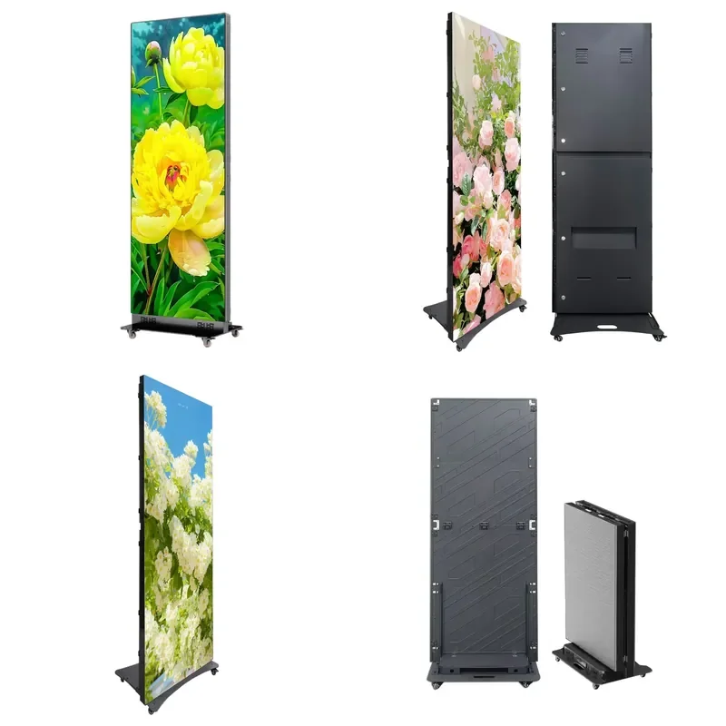 for Aoyi Outdoor Waterproof LED Totem Display P5 IP65 1200cd Stadium Brightness Die Cast Aluminum Frame