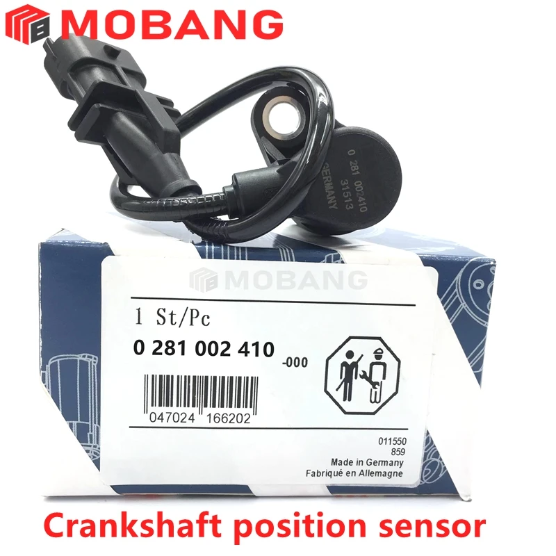 Crankshaft Position Sensor OEM 0281002410 4890189 BG5X6C315BA 2R0906433 For Fordd F-250 Ivecoo Tector EuroCargo for V+W Worker