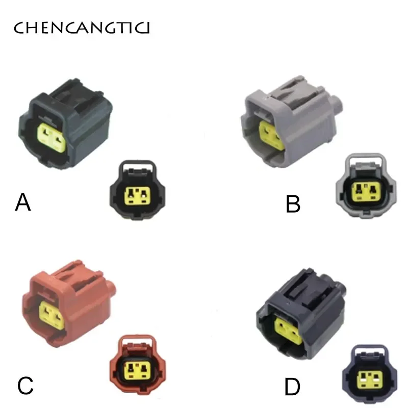 

1 Sets 2 Pin 178390-1 178390-2 Auto Waterproof Connector 1.8 MM Car Socket Plug DJ70217Y-1.8-21