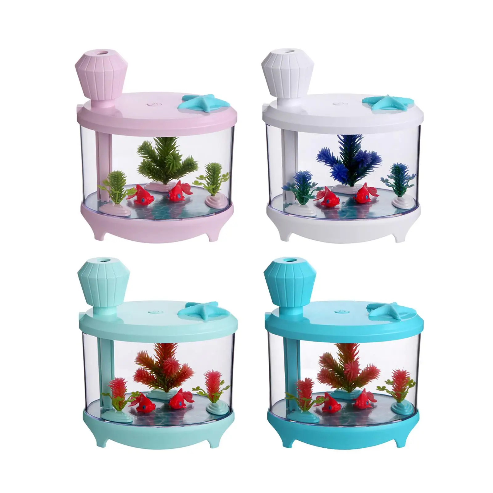 Aquarium Humidifier Lighting Aroma Diffuser for SPA Household Fitness Room