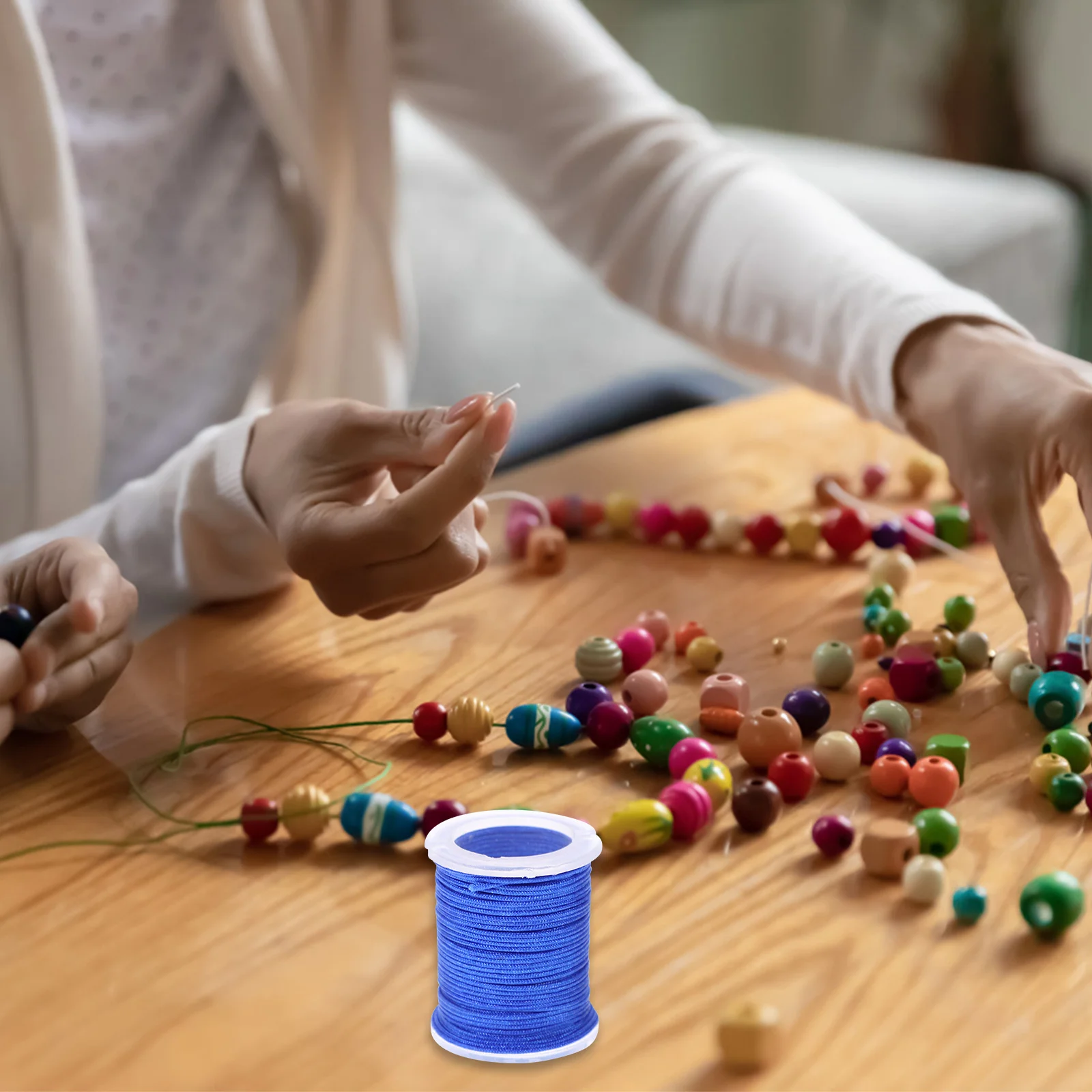 

10pcs 10 Colors 10M 0.8Mm Nylon Cord For Jewelry Making Beading String Hand Knitting Craft Diy Supplies Thread Accessory