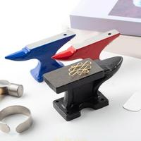 Jewelry Making Steel Anvil for Metal Shaping Single Round Horn Anvil Multipurpose Blacksmith Tool Metalsmith Supplies