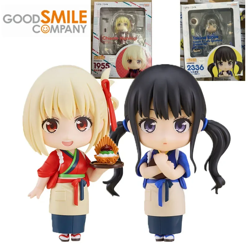 

GSC Good Smile Original Nendoroid Lycoris Recoil Anime Figure Inoue Takina Nishikigi Chisato Action Figure Toys for Boys Girls