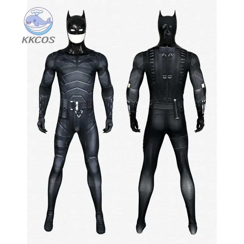 الرجال حفلة الهالوين تأثيري باتمان عيد الميلاد التحالف تأثيري بروس واين ارتداءها مرحلة الأداء كوس زي KKCos #4