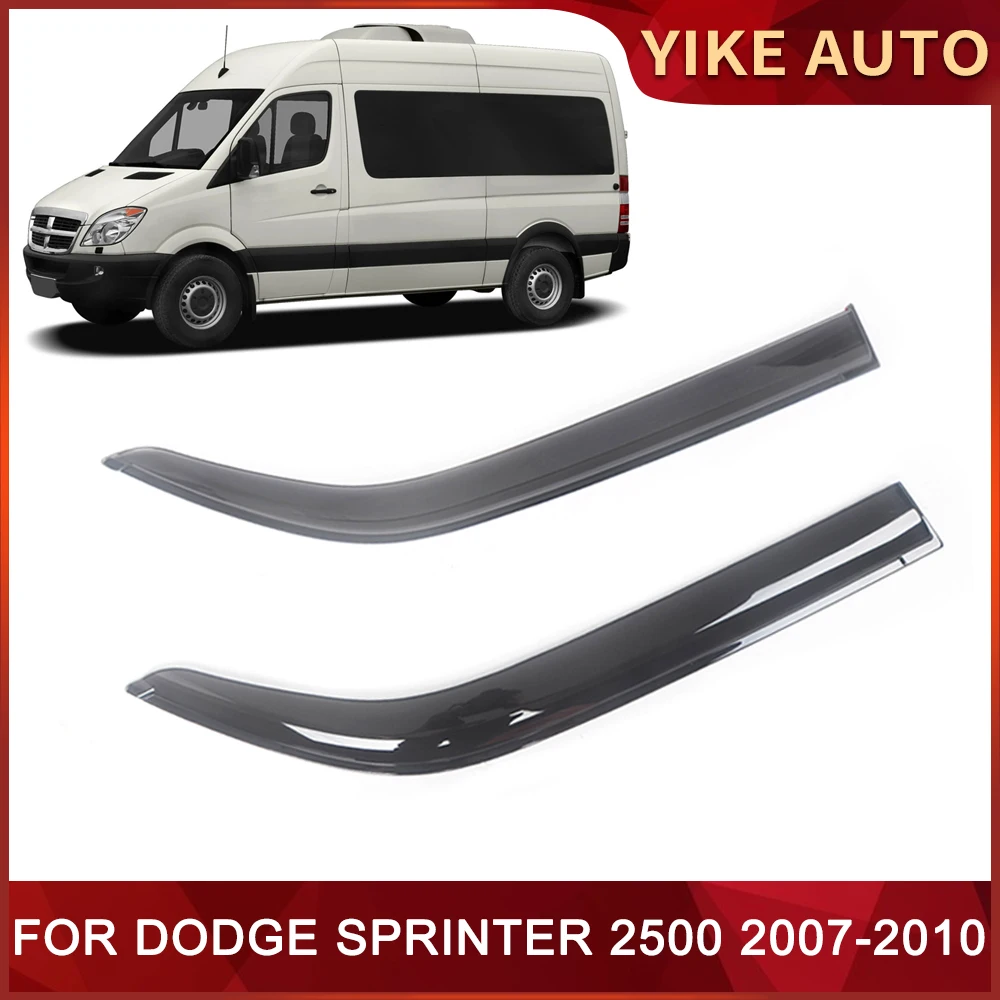 

Оконный козырек для DODGE SPRINTER 2500 2007-2010, дверной козырек с защитой от ветра, солнца, дождя, боковые окна, ветровые дефлекторы для авто