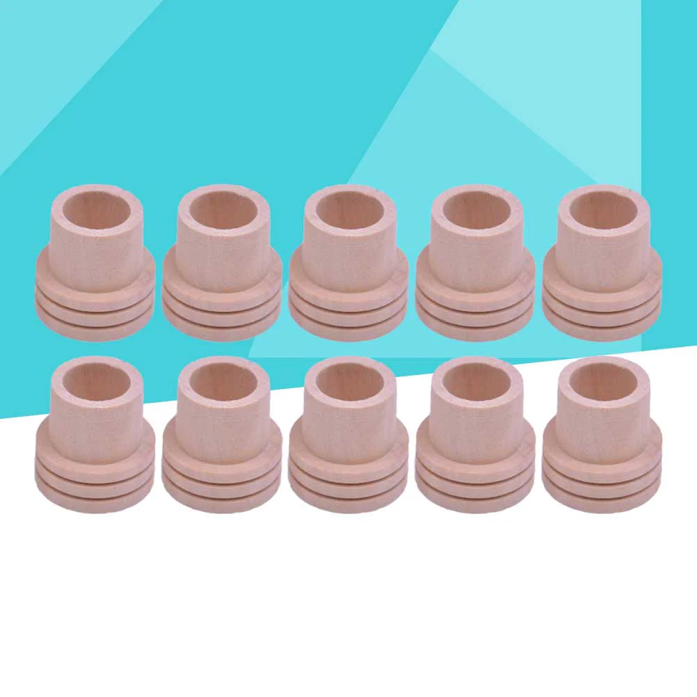 

10 pcs Durable Wooden Moxibustion Massage Device Moxa Fire Extinguisher