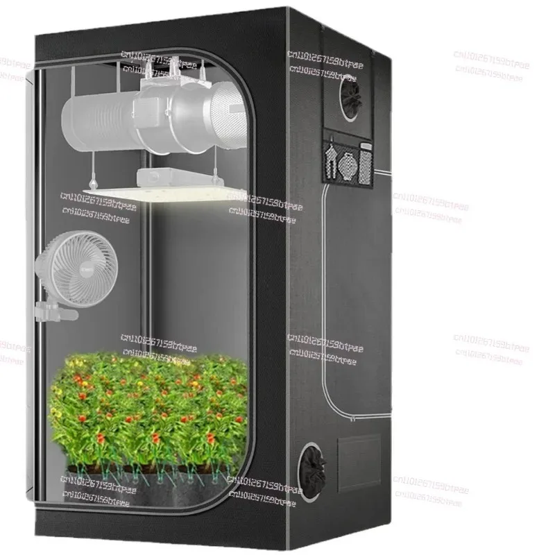 Grow Tent Oxford Cloth Reflective Mylar Lining Hydroponic Plant Room For Indoor Flower Vegetable Herb Cultivation WithVent Ports