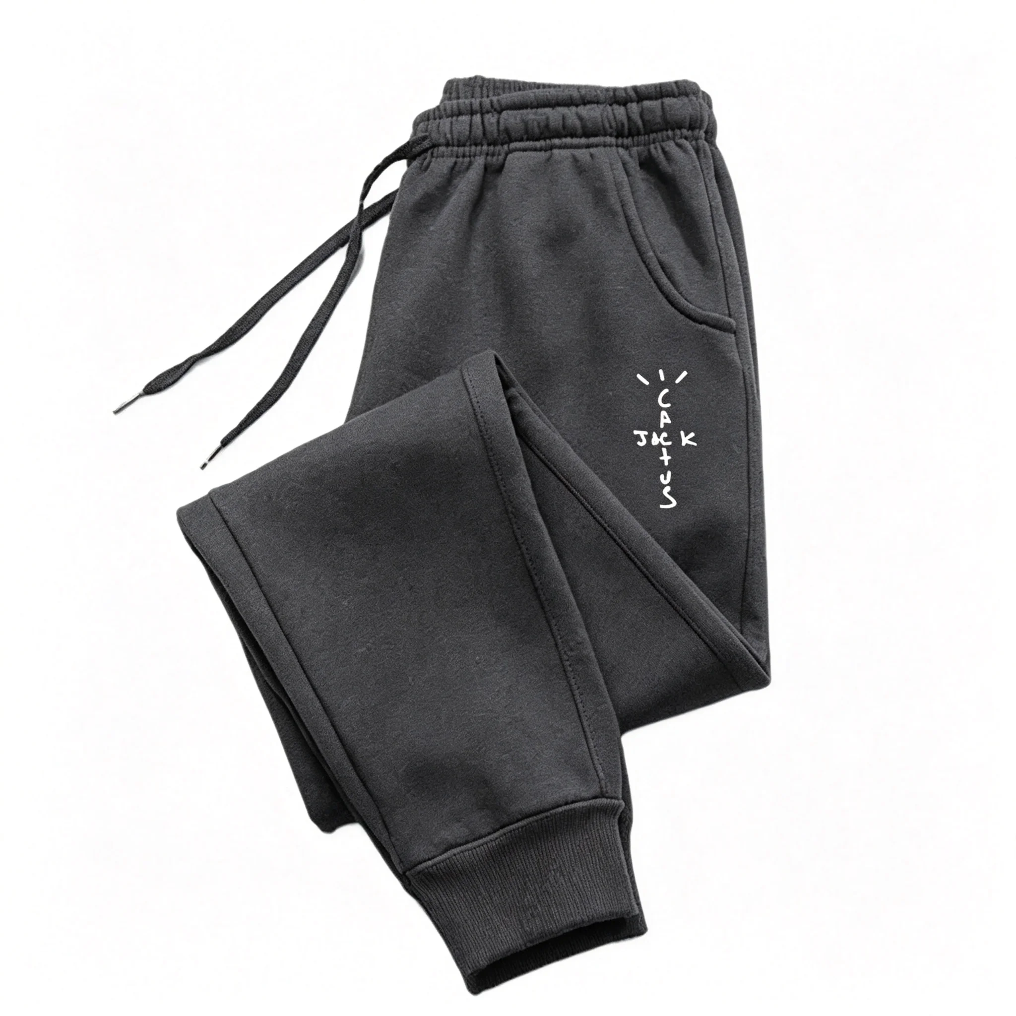 Modische, lässige Jogginghose mit Digitaldruck für Herren, Fitness- und Sporthose, enge Outdoor-Sweatpants, Laufhose, Herrenhose, S-3XL – Detail 7