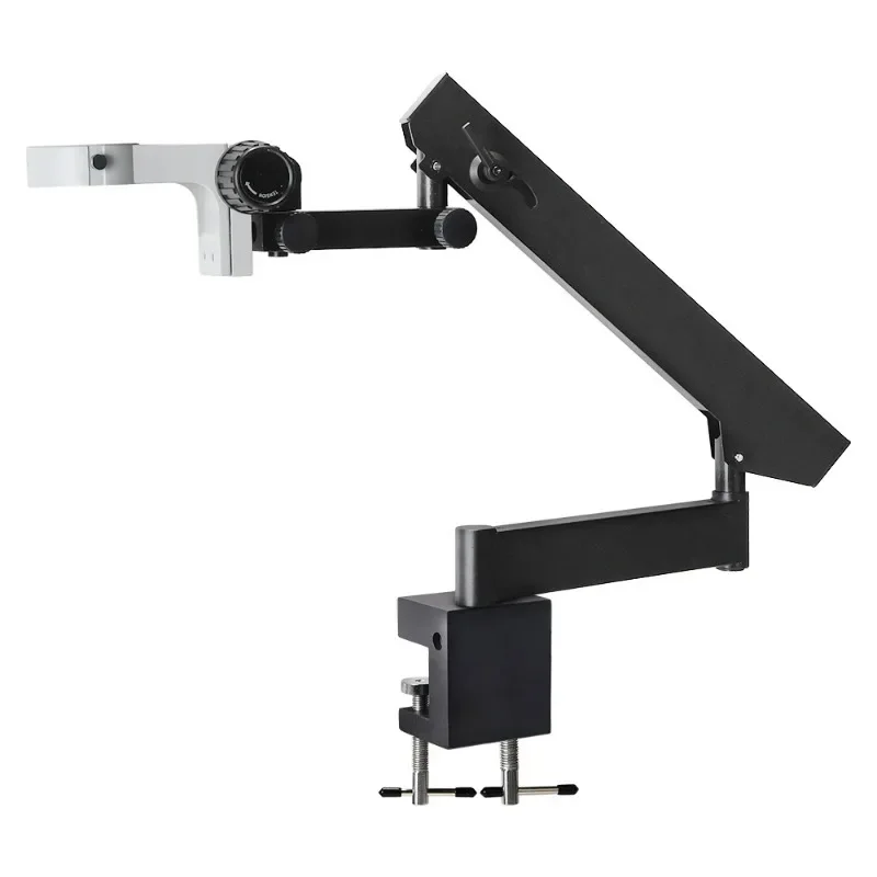 Swing arm microscope bracket binocular trinocular microscope universal telescopic folding lifting maintenance inspection