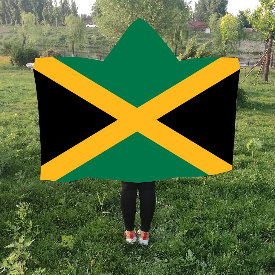 Flagnshow 100% Polyester National jamaica Jamaican Body Cape Flags