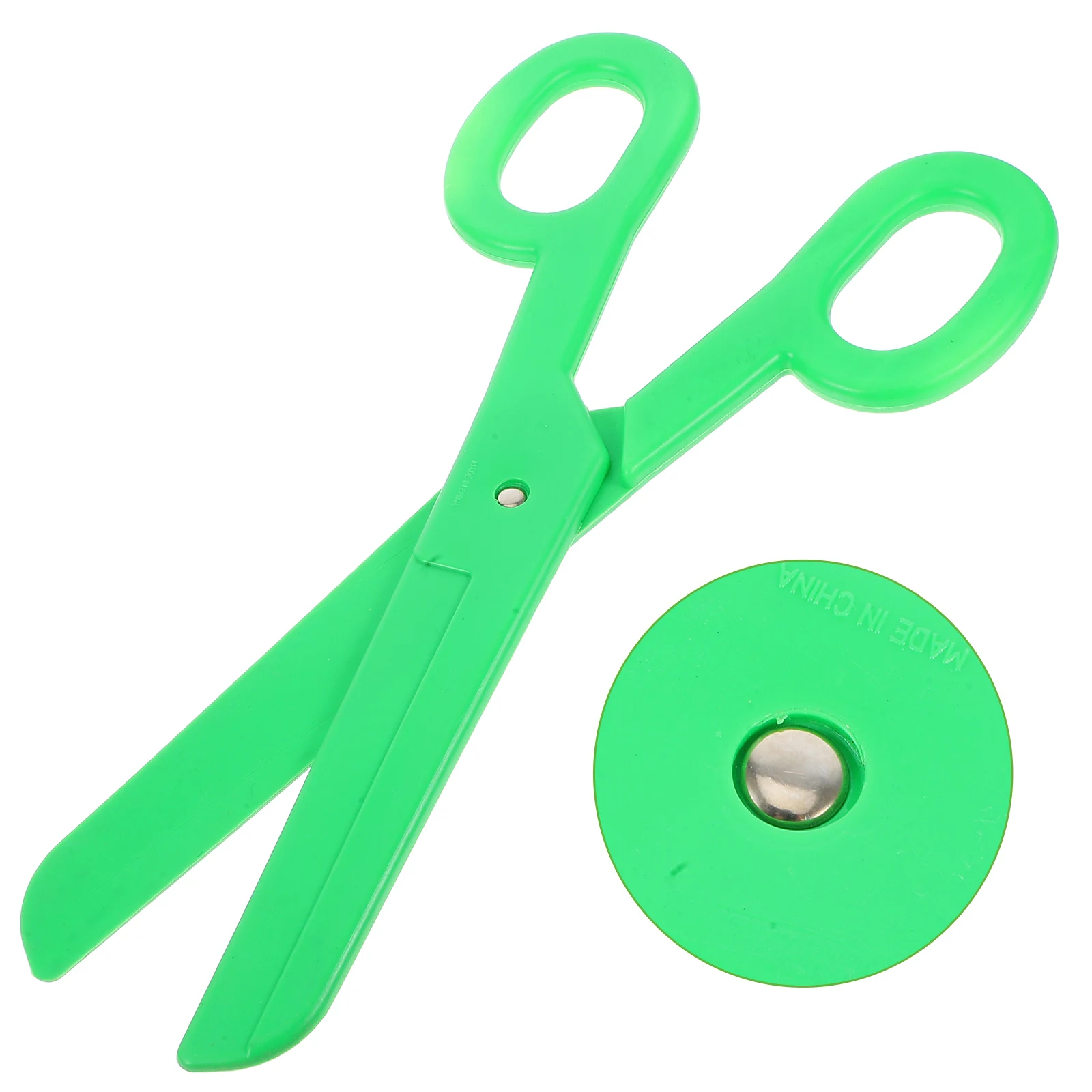 

Giant Clown Scissors Large Fake Shears For Stage Performance Cosplay Halloween Party Decor Prop Accessory Realistic Fun Joke