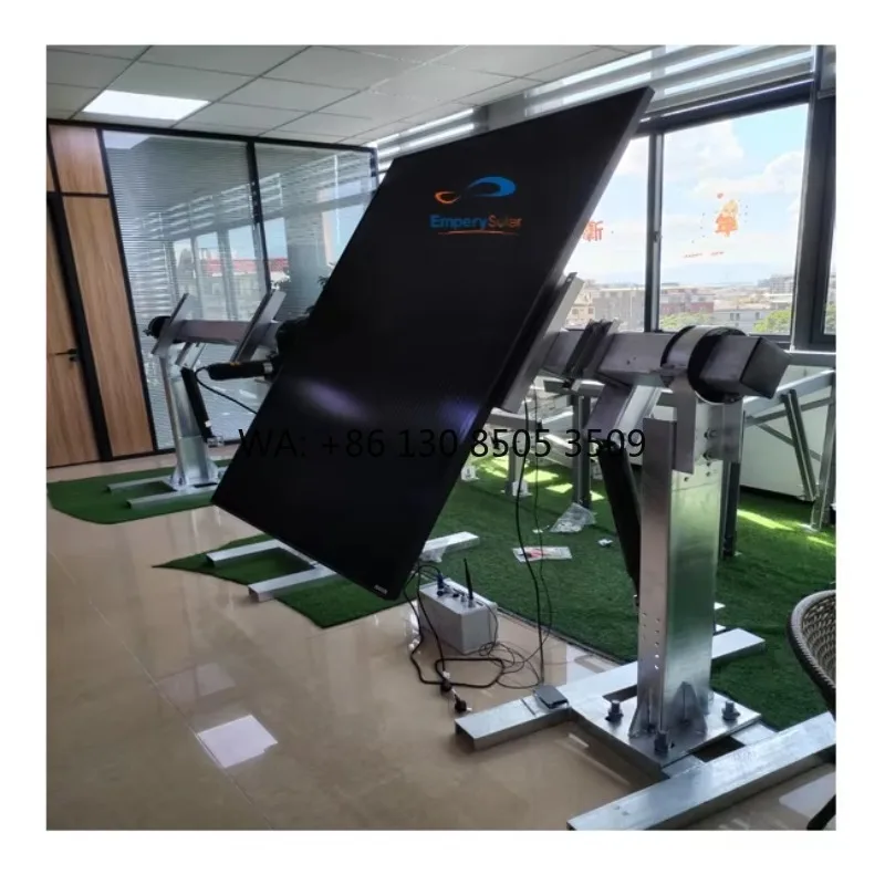 

Single Axis Automatic Solar Tracking System Solar Panel Mounting Bracket Follow Sun