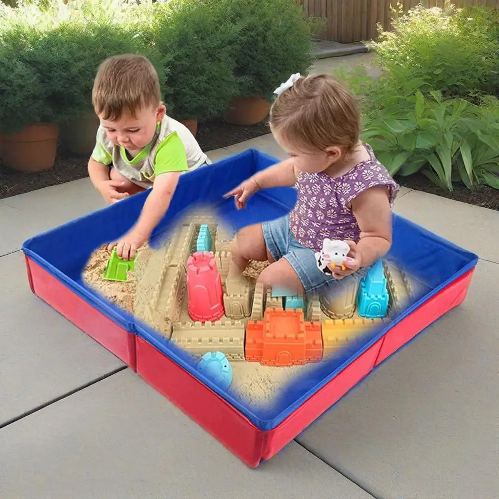 Jouets de bac à sable pour enfants, bacs à sable d'extérieur pour enfants, jouets de table de sable, plateaux de sable, jouets de sable, piscines pour plage de sable