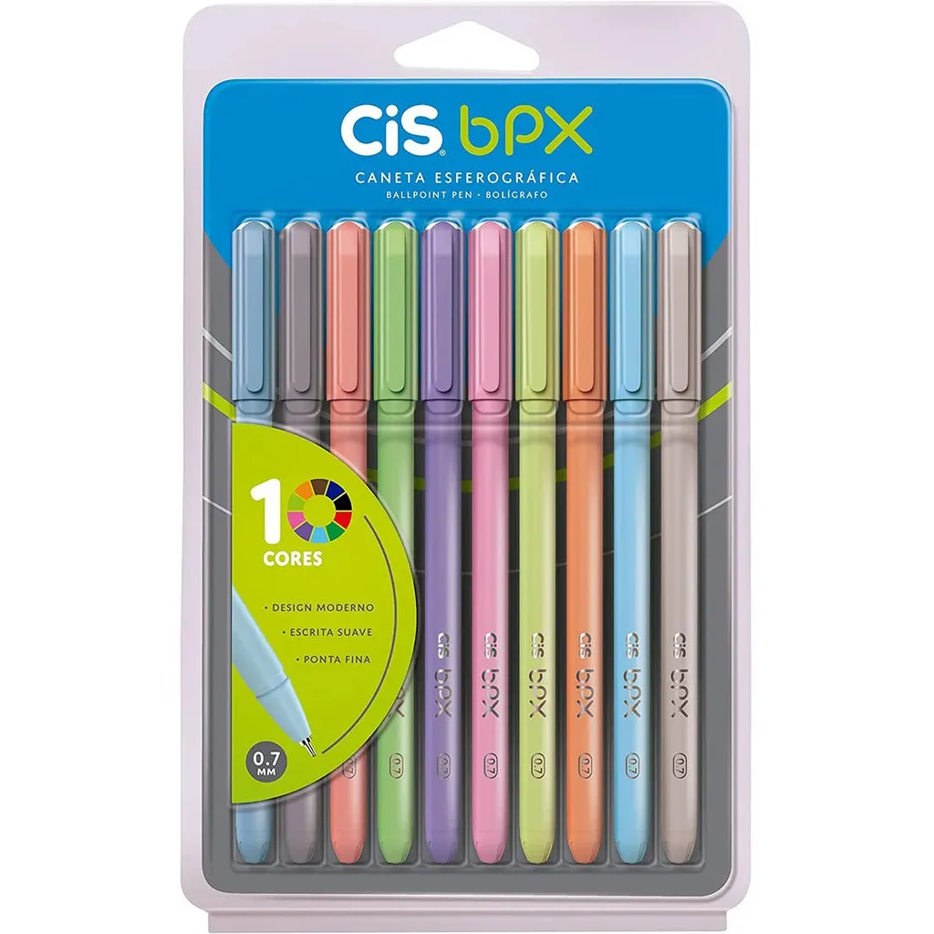 قلم كروي ، Bpx 10 ألوان #1