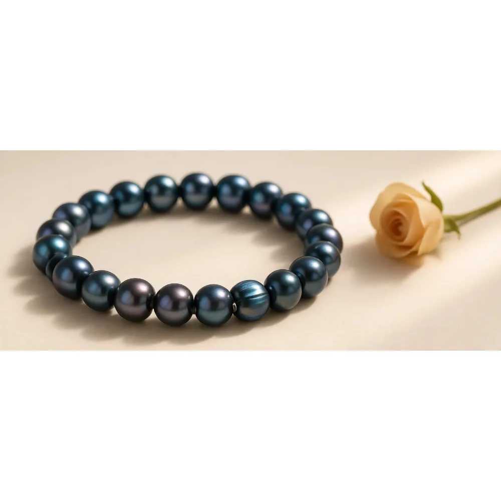 

Браслет из культивированного пресноводного жемчуга, разноцветный, в подарок женщинам