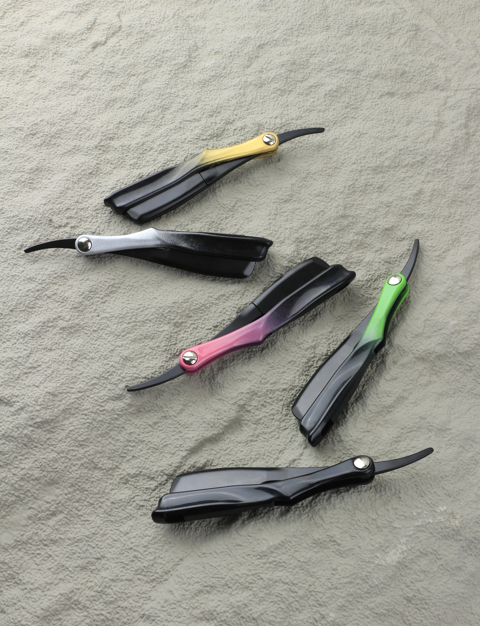 Magnetischer Klappbarer Rasiermesserhalter mit Rutschfestem ABS-Griff und Schnellwechselklinge für Friseursalon, Zuhause und Männer-Bartpflege – Detail 15