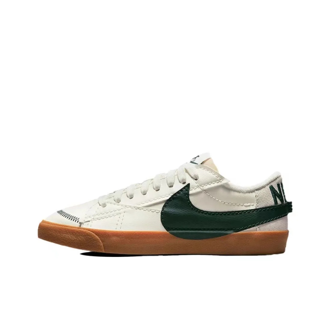 Nike Blazer Jumbo Leder Freizeitschuhe Low Top Board Schuhe Herren Schuhe Damen Schuhe Bequeme und vielseitige Nike Schuhe