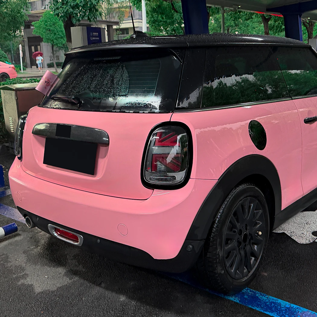 Front Headlight And Rear Tail Light Surround Trim Styling Cover For Mini Cooper F55 F56 F57 For One S JCW 2014-2021 Glossy Black view 6