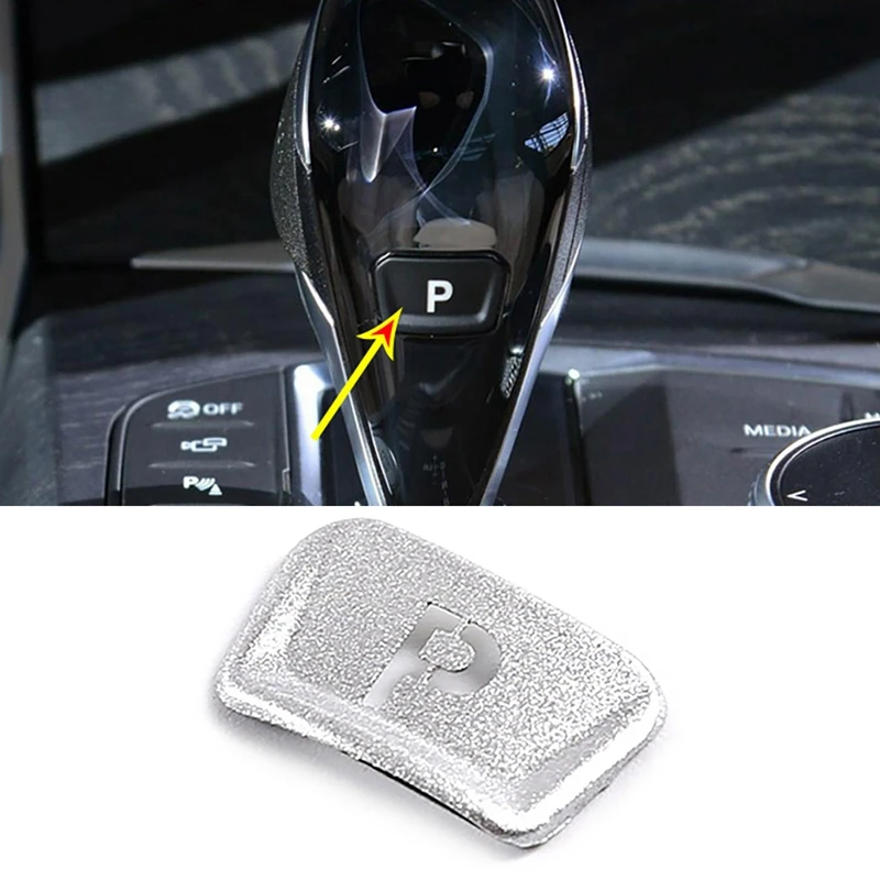 Car Button Decoration Sticker For-BMW 3 Series G20 G28 2019-2020 Electronic Brake P Button Hand Brake