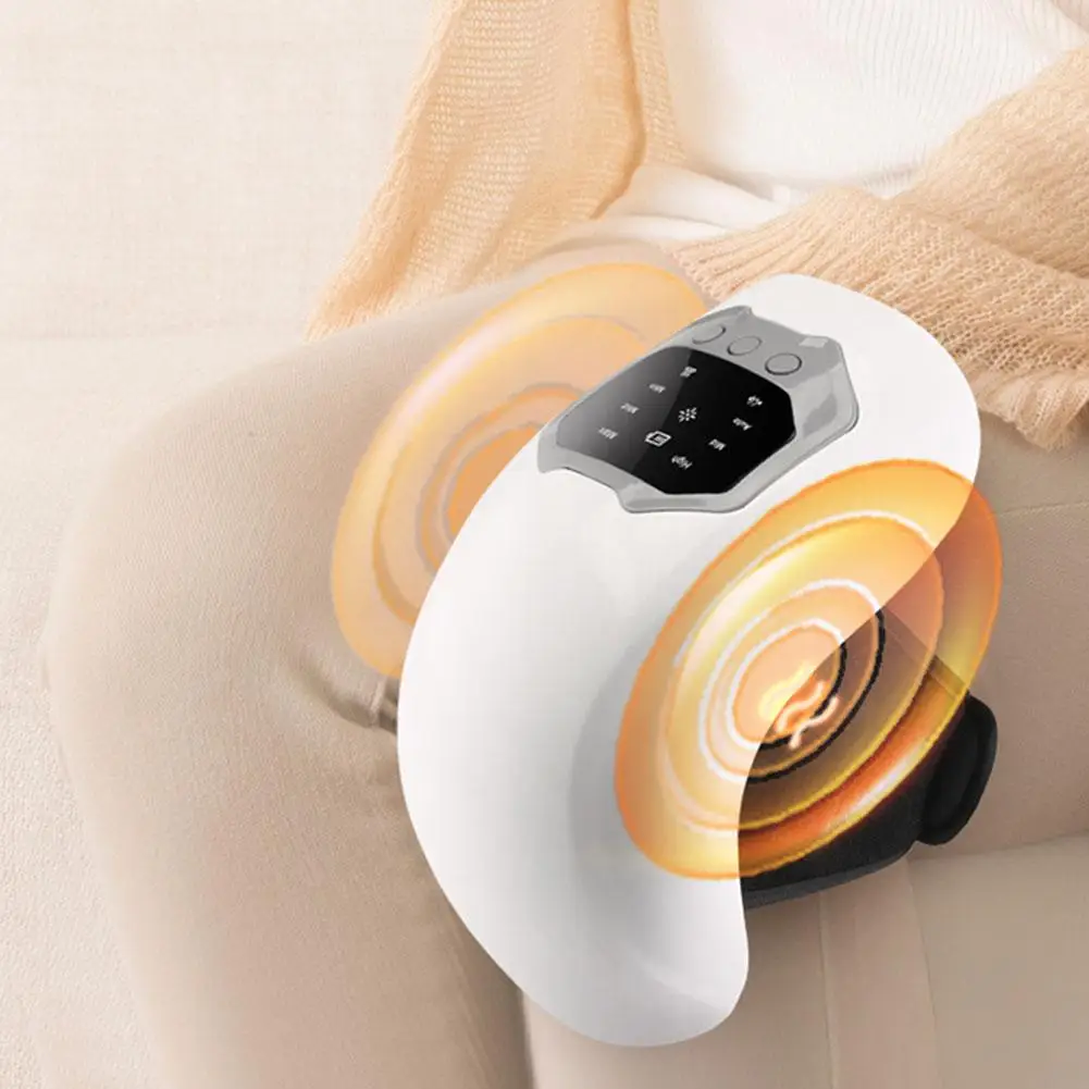 

Smart Knee Massager Infrared Hot Compress Vibration Knee Relaxing Massager Elbow Shoulder Joint Pain Relief Massage Machine