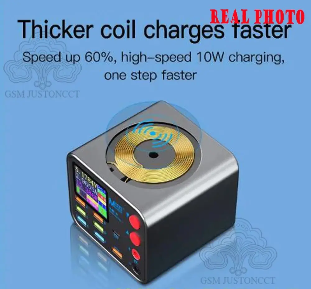 

MaAnt DianBa NO.1 Multi-Function Wireless Charger Hub, PD QC3.0 Quick Charge, Anti Short Circuit Repair Function, 8 Ports