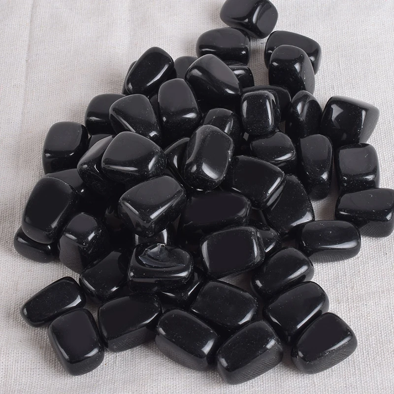 Wholesale Natural Tumbled Stones Obsidian Stone Crystal Polished Gravel Specimen Natural Stones Home Decor Gem Decoratio