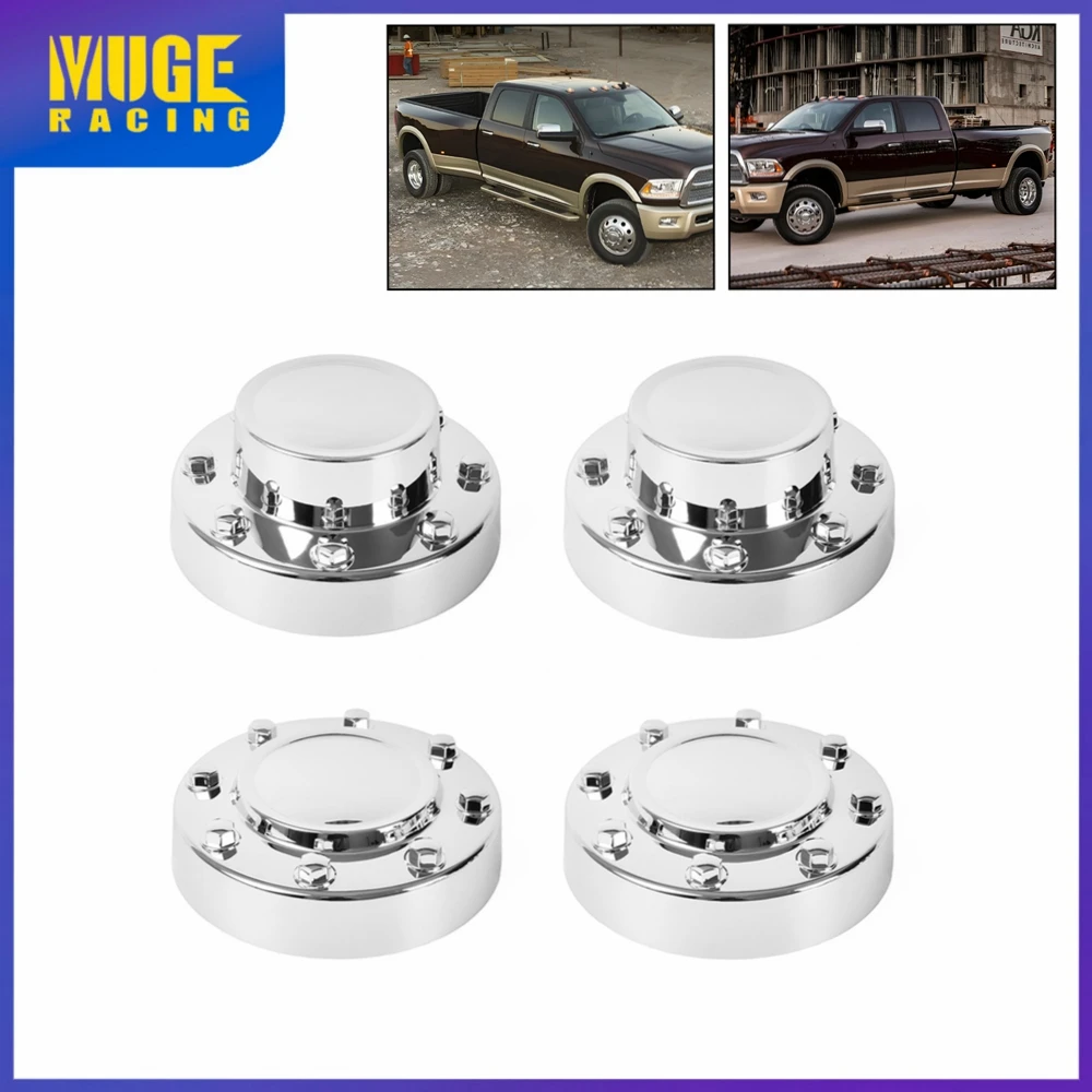 

MUGE-4PCS Truck Wheels Center Hub Caps Dustproof Waterproof ABS for DODGE RAM 4500&5500 2011-2015 2016 2017 2018 LKT146