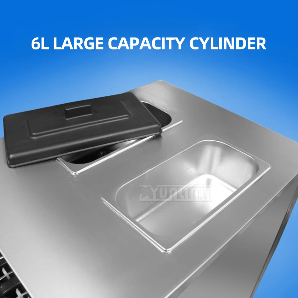 ماكينة آيس كريم ناعم القوام صيفية جديدة للتنظيف التلقائي بالكامل ماكينا دي سورفيت كاسيرا