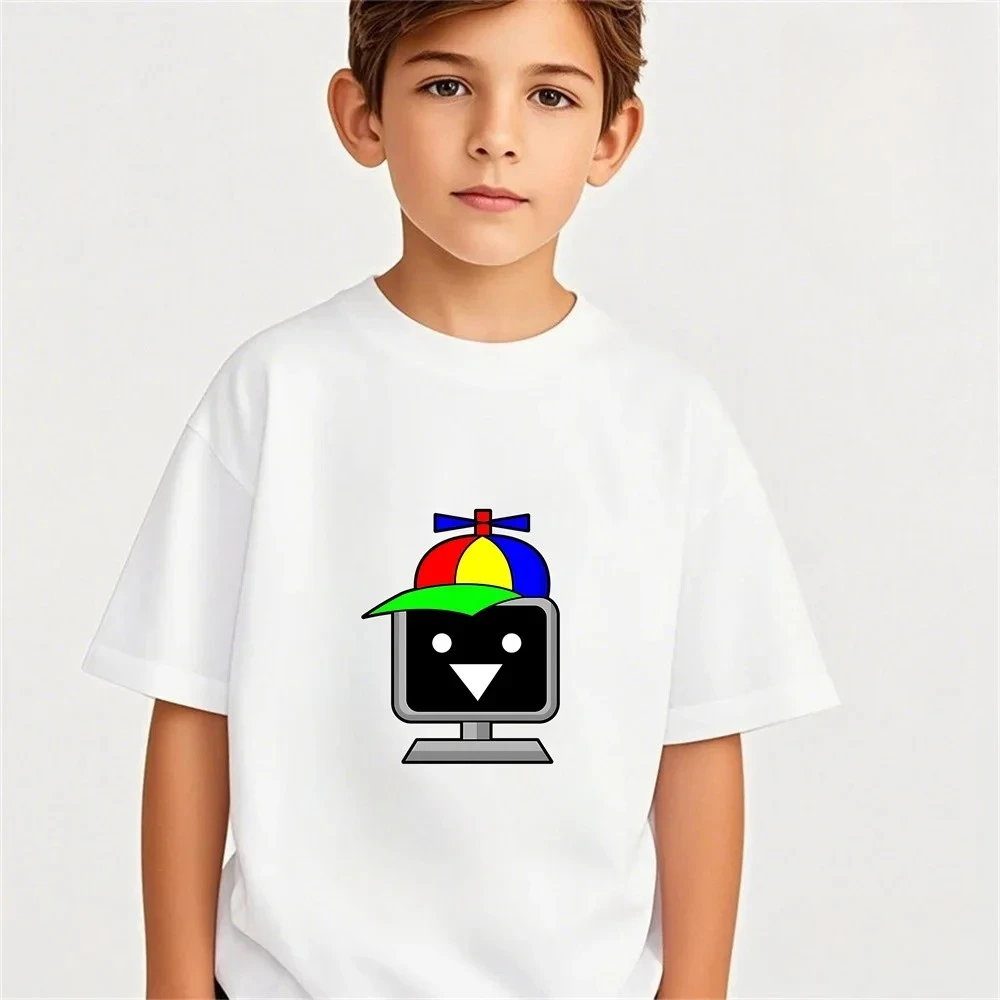 

Kids T Shirts Game Sprunki Incredibox Cartoon Print Boys T Shirt Summer Casual Short Sleeve Baby Girls Clothes Children Tee Tops