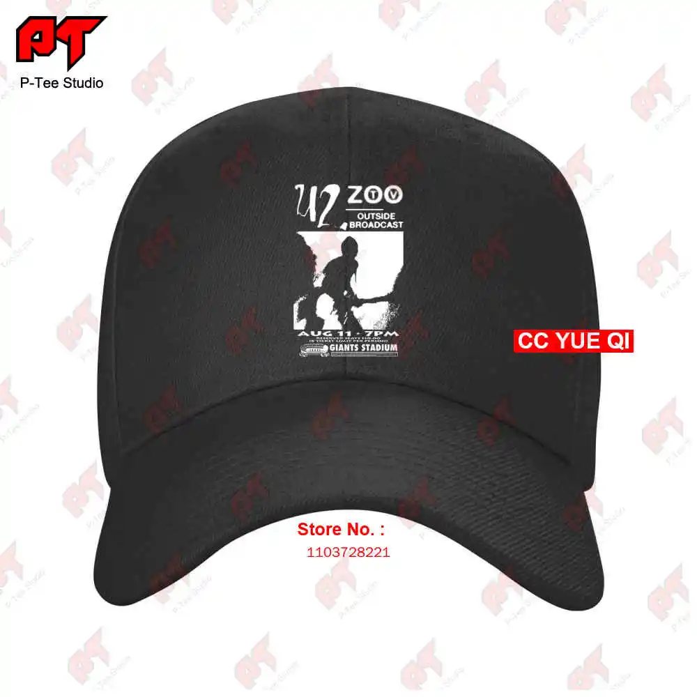 U2 Outside Broadcast Giants Stadium Band Logo Baseball Caps Truck Cap JEZ2