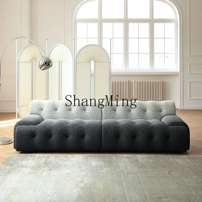 ZZJ simple fashion sense gradual change fabric sofa small apartment living room balcony bedroom high value comfortable sofa