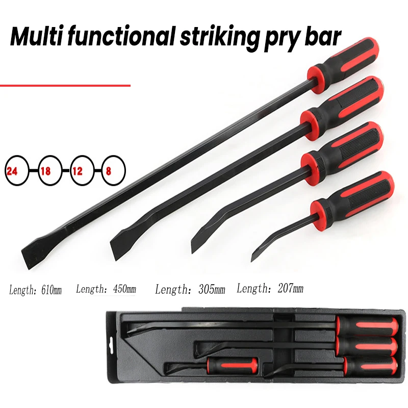 Multi-Function Tire Long Crowbar Motorcycle Lever Tool Spoon Tire Crowbar Hand Removal Tools