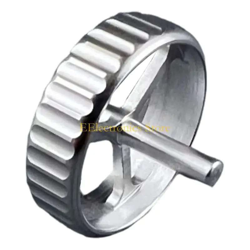 B03C Open-Frame Metal Mouse Wheel Replacement Ridged Grip For ML901, ML903