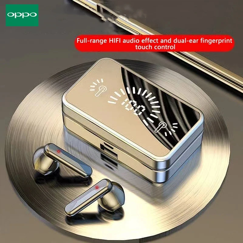 سماعات أذن بلوتوث VIVO S20 مرآة سماعة رأس ستيريو لاسلكية مع شاشة عرض رقمية تعمل باللمس سماعات أذن رياضية للعبة #2