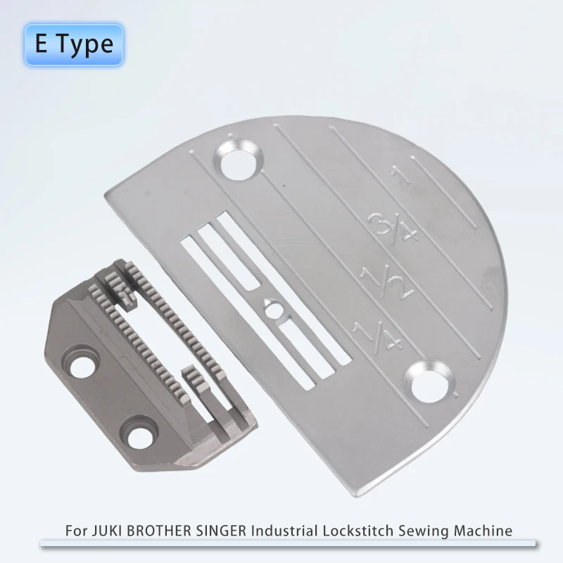 E16 E18 E20 E22 B18 B20 Throat Plate For JUKI BROTHER SINGER Industrial Lockstitch Sewing Machine Accessories Part Needle Plate