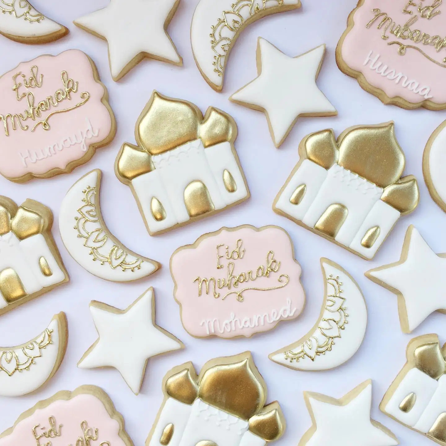 1PC Eid Mubarak Biscuit Mold Moon Star Church Camel Cookie Cutters Baking Tools Muslim Ramadan Kareem Party DIY Baking Supply