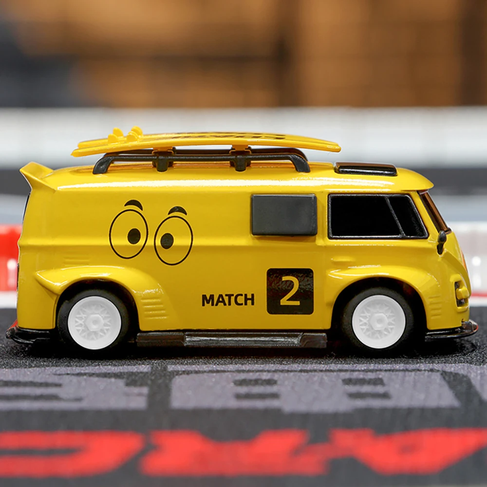 

1/64 Mini LDARC V64 RC Simulated Electric Remote Control Model Car 2.4GHz Tabletop Bus Vehicle RTR Adults Children's Toys Gifts