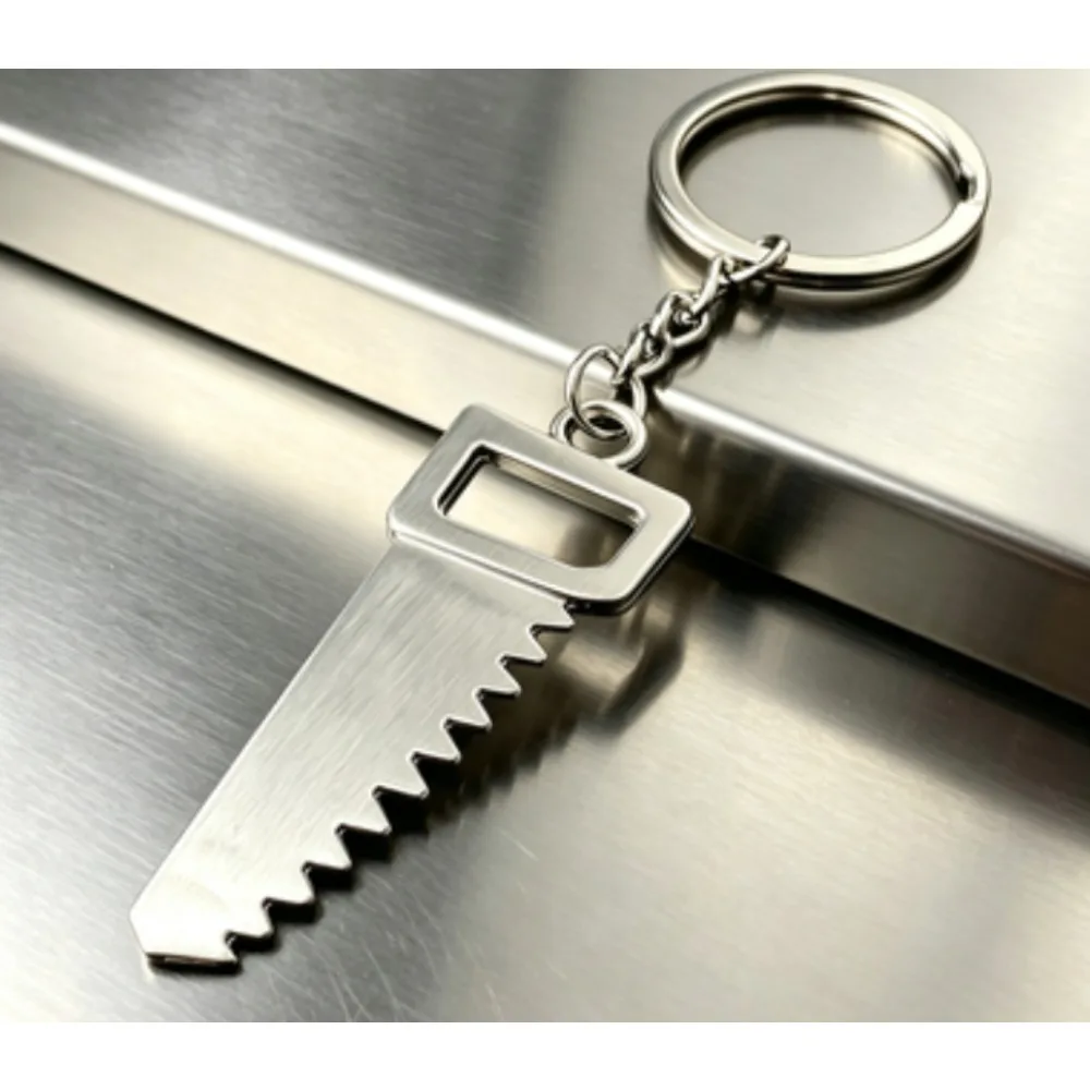 Novelty Mini Shovel Keychains Metal Spade Keyring Practical Small Gift Wrench for DIY Hardware Tools Accessories