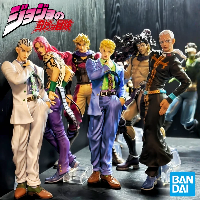 

In Stock Bandai Jojo's Bizarre Adventure Stardust Crusaders Evil Party Ichiban Kuji Version Anime Figure Model Toys Gift Decor