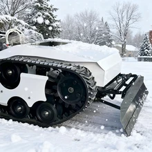 Wireless Control Versatile Snow Plow Quick Shipping Lane Snow Cleaner for Ice Removal