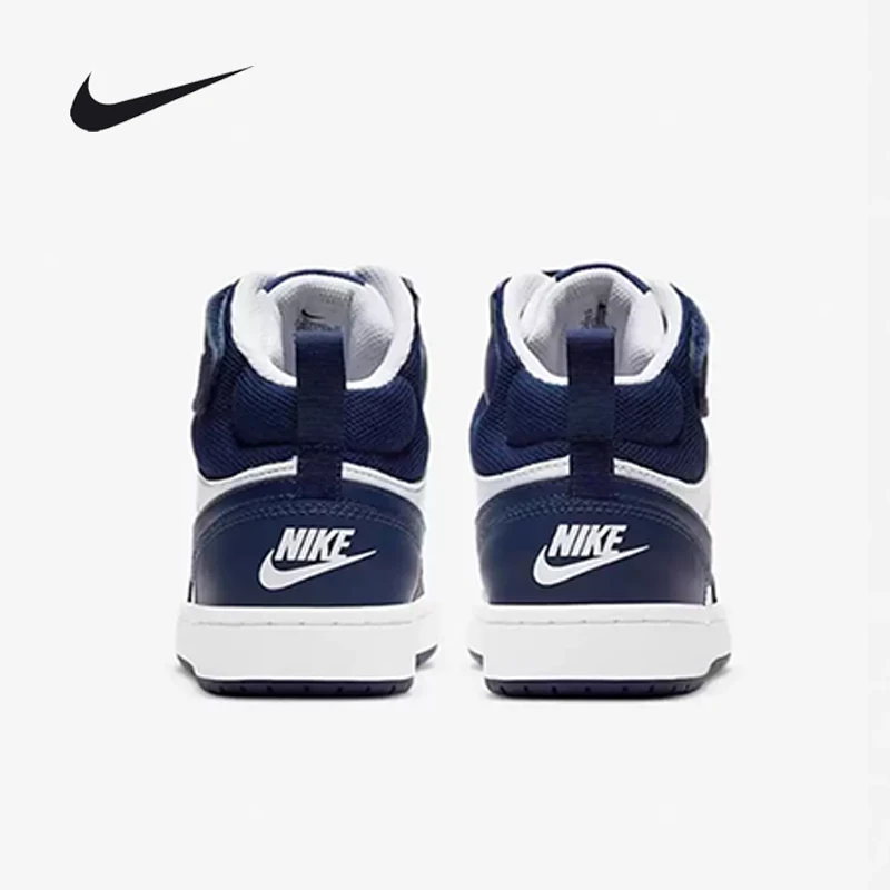 Nike Women's Court Borough Mid Retro Casual Shoes Lightweight Breathable Athletic Sneakers CD7782-107