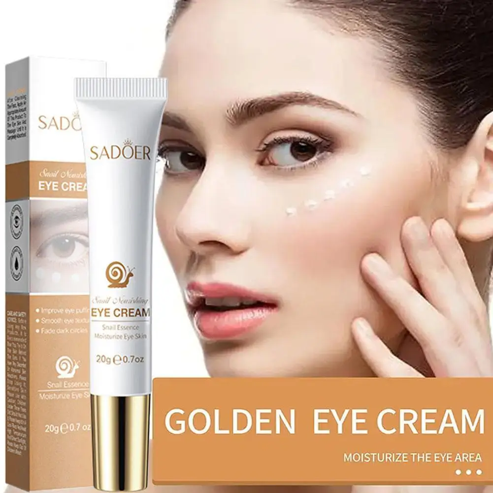 Snail Collagen Eye Cream Anti Dark Circles Remove Eyes Bags Moisturizing Firming Beauty Eyes Skin Care Products