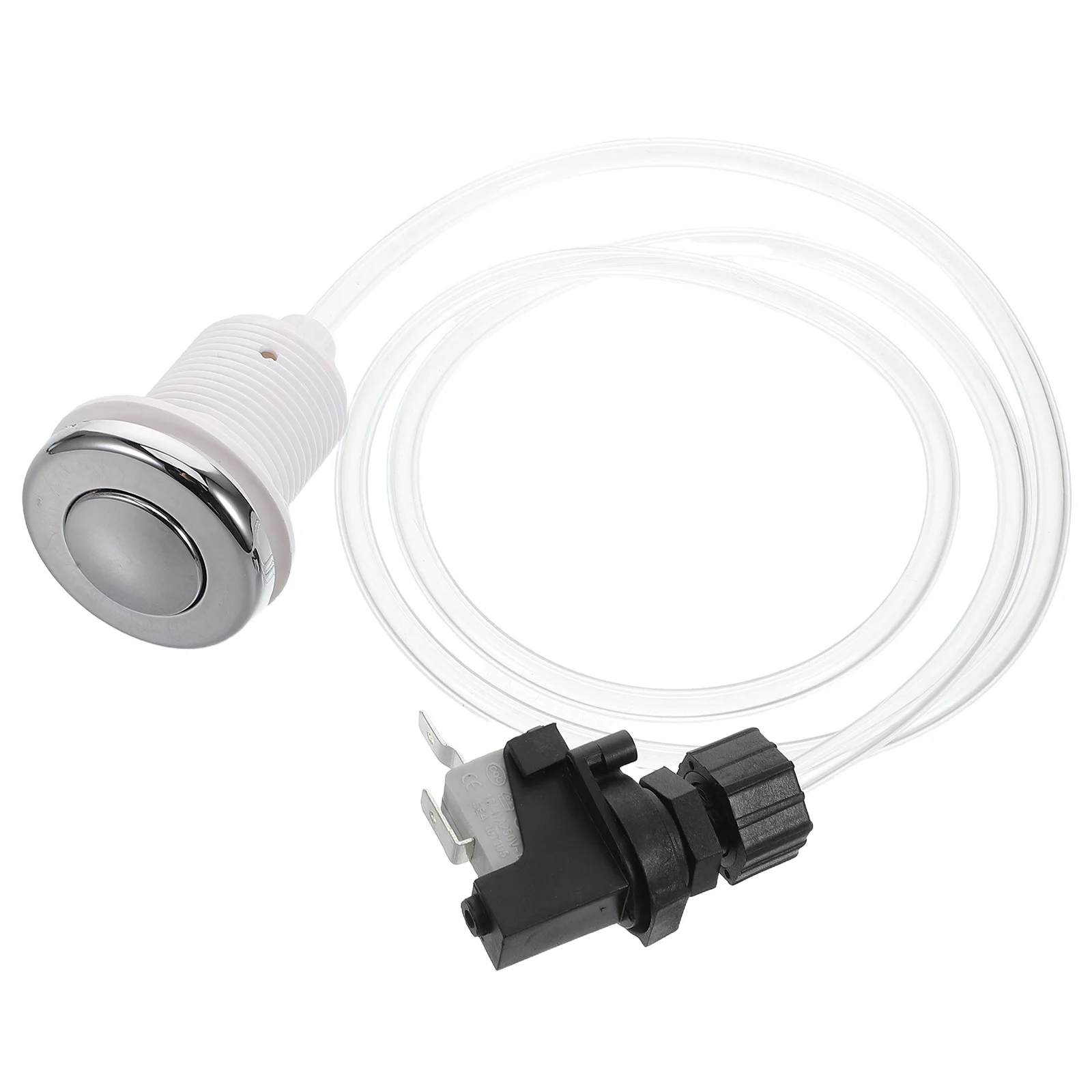 

Massage Bathtub Air Switch 16A Push Button For Spa Waste Disposer Pneumatic On Off Control Remote Switch Accessory