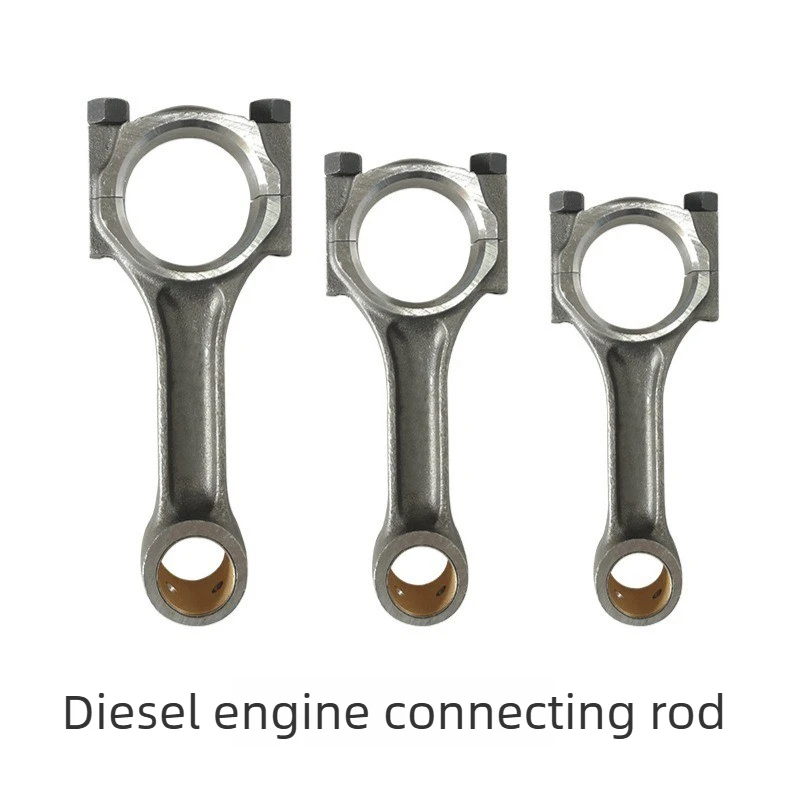 Connecting rod for single-cylinder air-cooled diesel engine, fit for 170F-192F tillers and generator power units