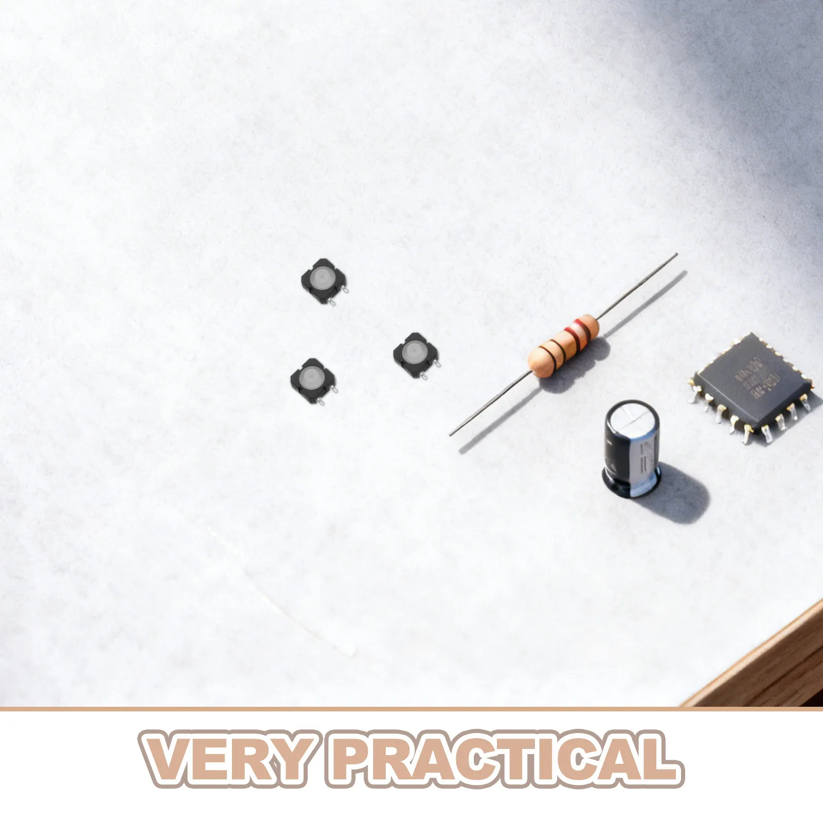 20Pcs Micro Momentary Tactile Switch Push Button Surface Halloween Christmas Panel Mount Tactile Switch Waterproof