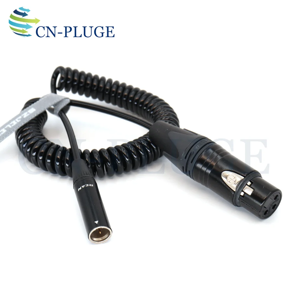 Blackmagic URSA Cine/URSA Mini Pro/PYXIS/BMPCC Camera Audio Cable MINI XLR to XLR3 Pin