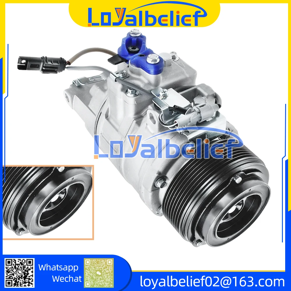 

AC Compressor For BMW 335i 435i 535i 640i M2 M3 X5 X6 4472604080, 64529154070, 64529217868, 64529399060, CO 29221C