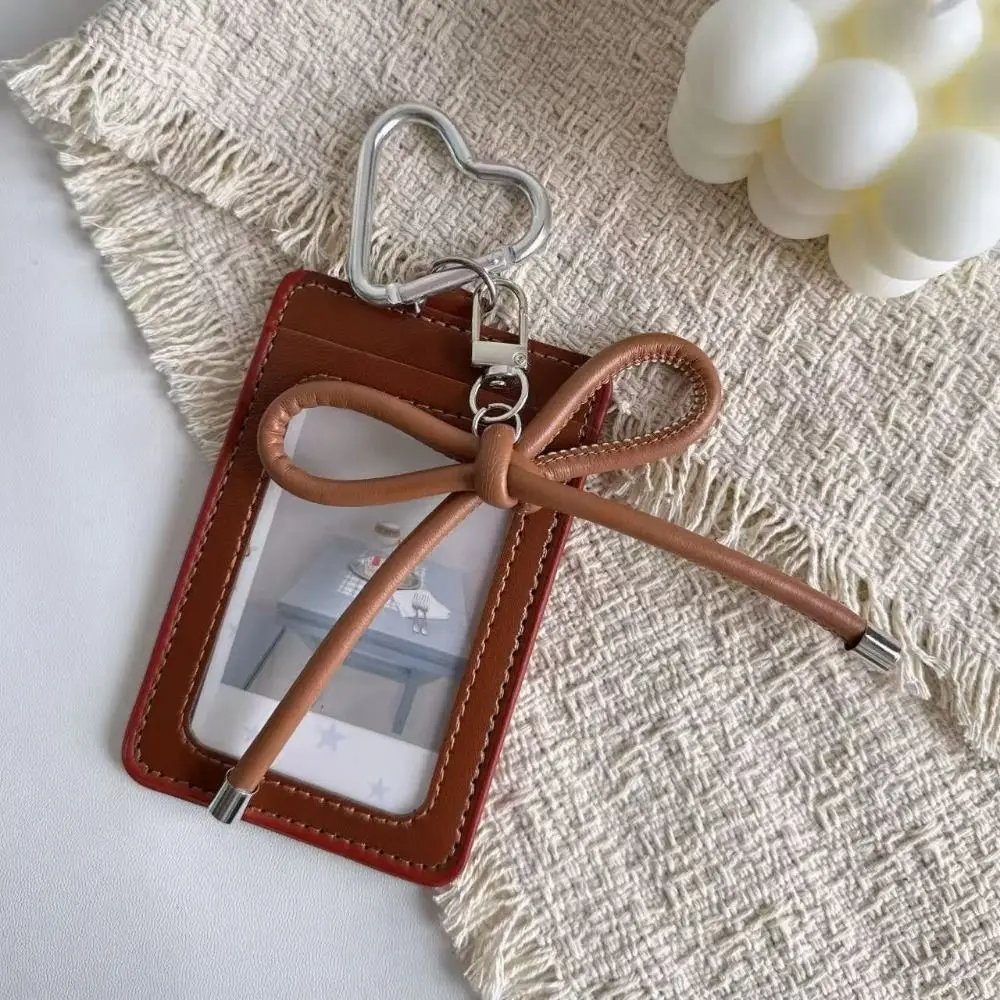 Portable INS Card Holder PU Leather Y2k Idol Photo Cards Sleeve Kpop Idol Photocard Holder