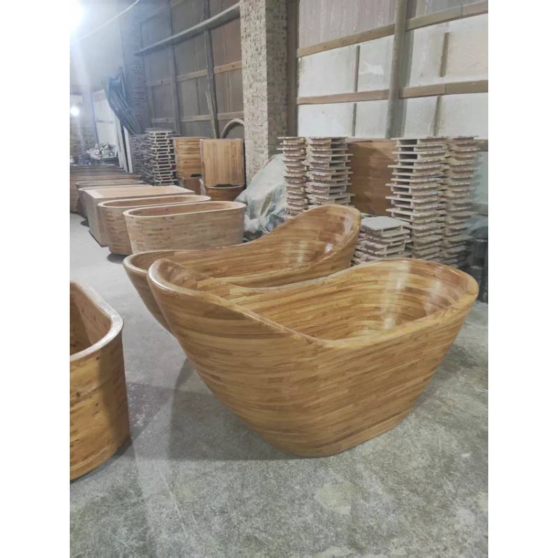 Hot Selling Modern Europe Japan Antique Wooden Freestanding Barrel Bath Portable Indoor Use Hotel Soaking Price