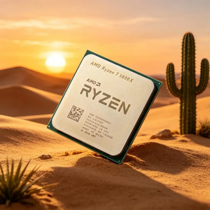 

AM4 Socket Without Package AMD Unlocked Desktop Gaming CPU Ryzen 7 5800X R7 5800X 8 Core 16 Thread 3.8GHz